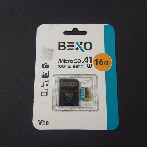 کارت حافظه micro sd bexo مدلa1 667x  ظرفیت  16gb
